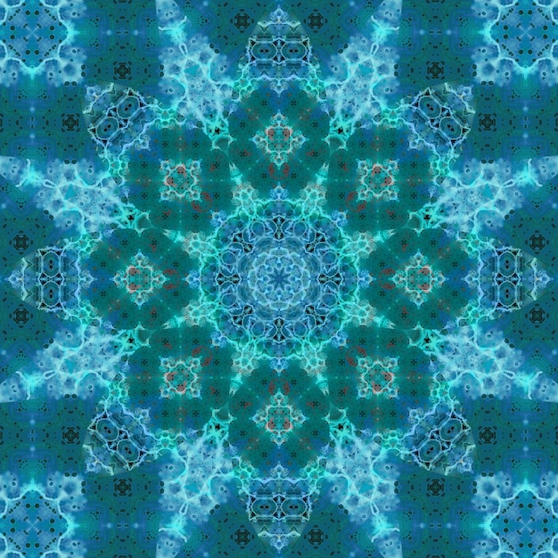 Seamless square pattern texture Art pattern Kaleidoscope