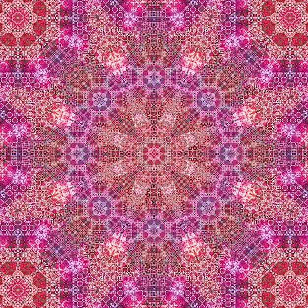 Seamless square pattern texture Art pattern Kaleidoscope