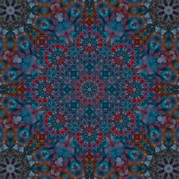 Seamless square pattern texture Art pattern Kaleidoscope