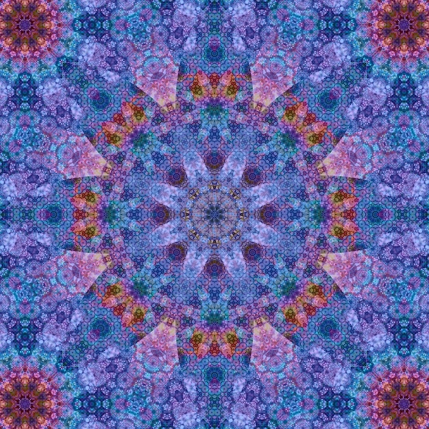 Seamless square pattern texture Art pattern Kaleidoscope