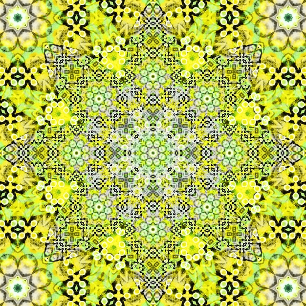 Seamless square pattern texture Art pattern Kaleidoscope