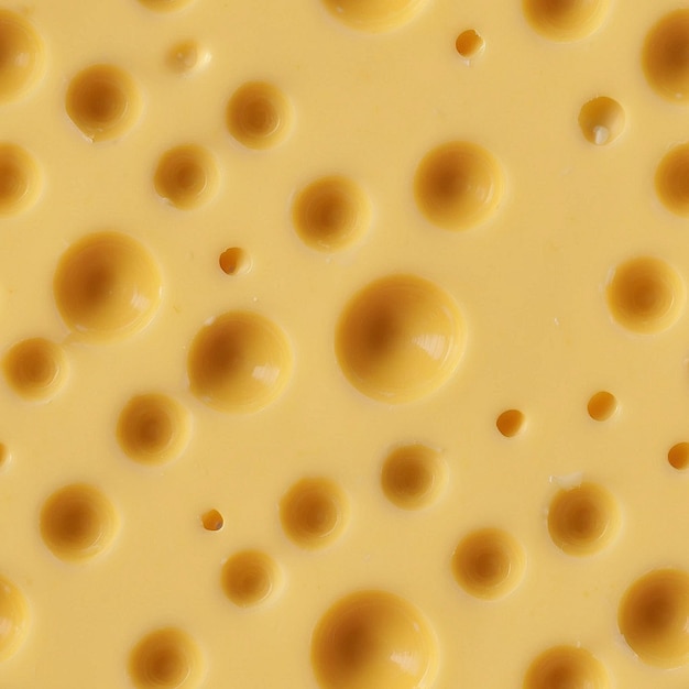 Seamless texture of cheese with holes