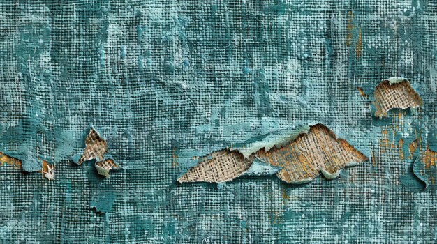 Photo seamless texture of fabric grunge with frayed edges patches and rough texture