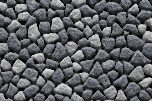 Seamless texture of small pebble stones Closeup