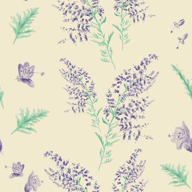 Seamless watercolor pattern