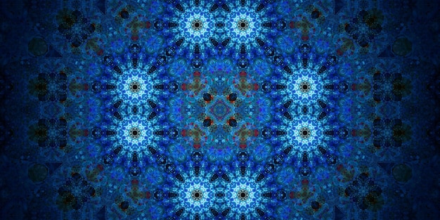 Seamless wide patterns Art texture is symmetrical