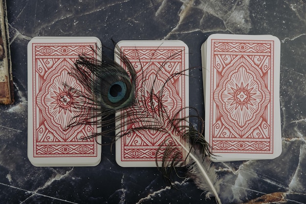 Seance of spiritualism and black magic Prediction of the future