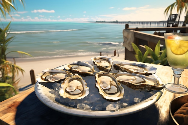 Seaside Culinary Escapade Caipirinhas Fresh Oysters and Camar Embrace the Coastal Vibes