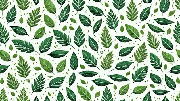 Season Leaves Pattern background clipart