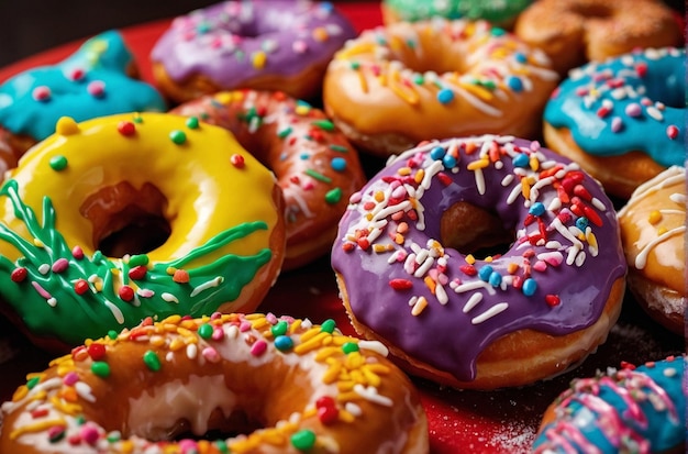 Seasonal Decorated Donuts