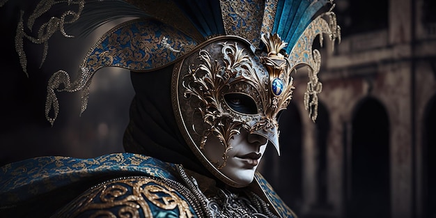 The secret of the mysterious Venetian masks Venetian Carnival