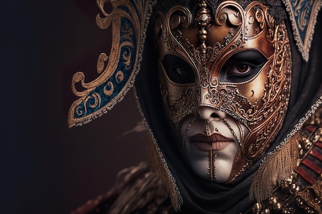 The secret of the mysterious Venetian masks Venetian Carnival