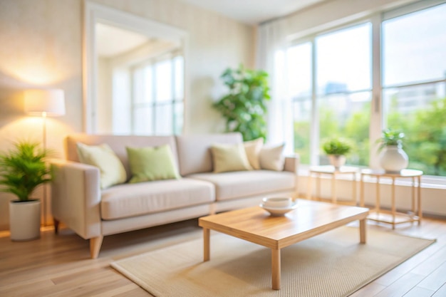 Sectional sofa in a large luxury interior home