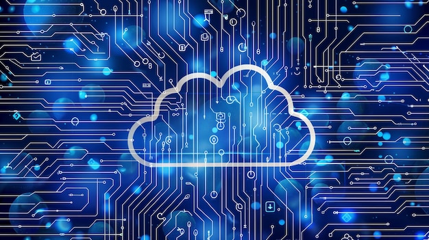 Secure Cloud Computing on Digital Circuit Pattern