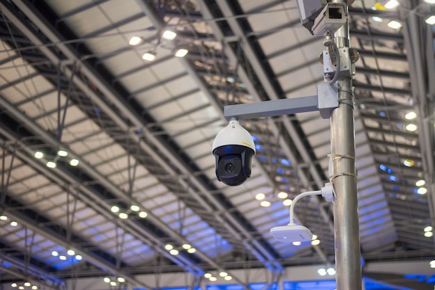 security camera in airport