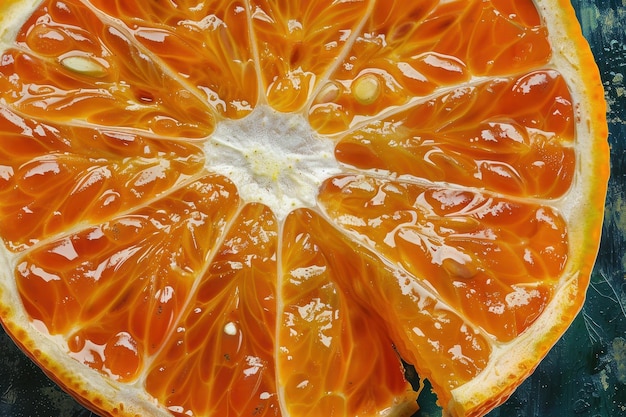 Seedless satsuma mandarin section