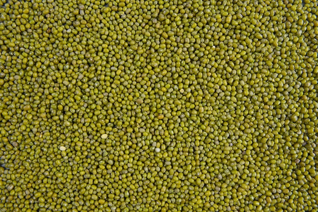 Photo seeds mung beans useful for health texture background.