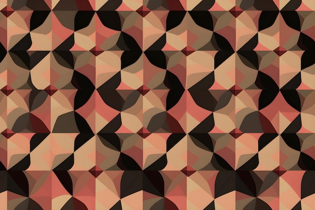 Seemless geometric pattern AI generated