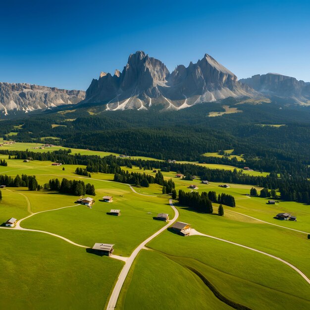 Seiser Alm Dolomite Alps Italy Europe