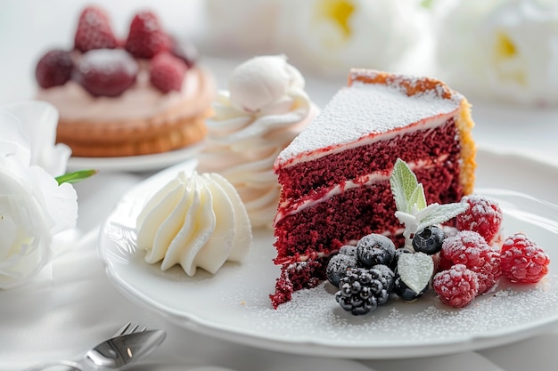 Selection of Delectable Desserts Met