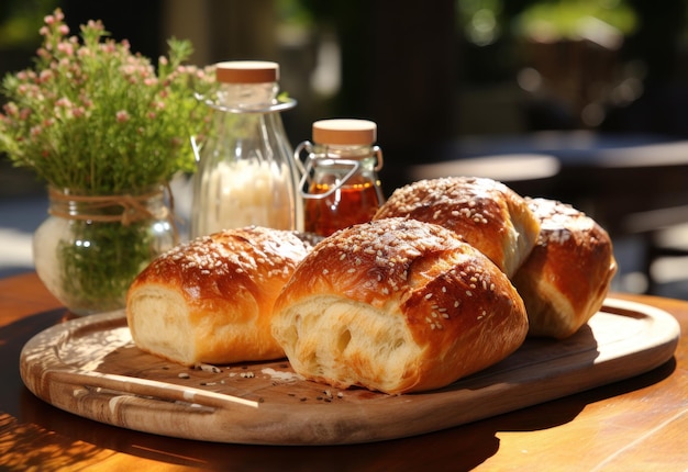 Selection_of_freshly_made_breads_served_for_breakfast