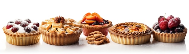 A selection of pies from the company's website