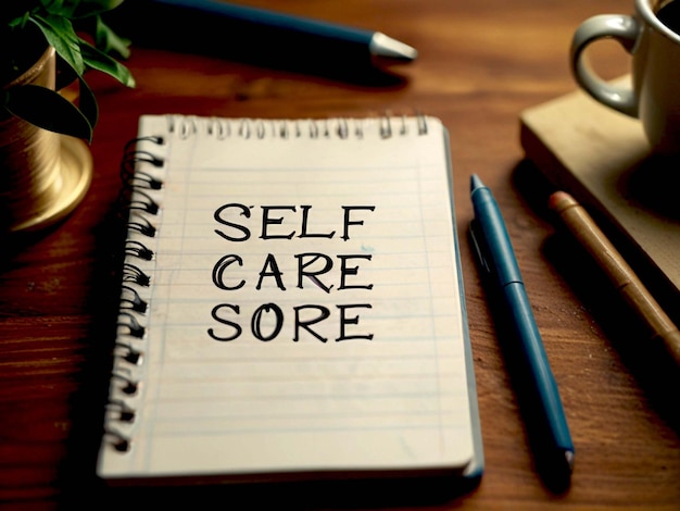 Self Care Motivational Words Quotes Concept