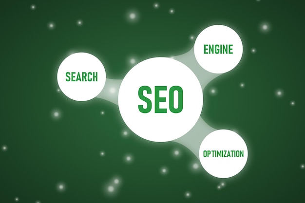 SEO search engine optimization organic search and link building idea