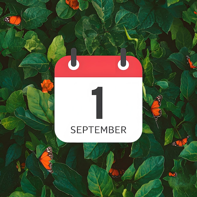 September 1 calender icon