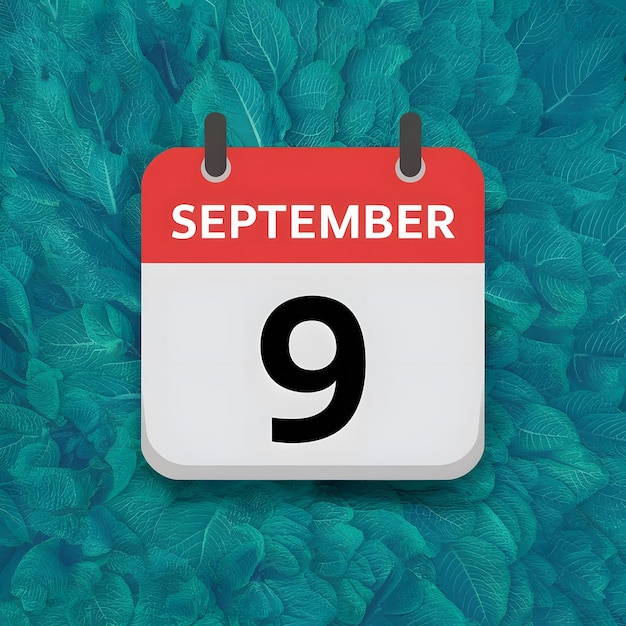 September 9 calender icon