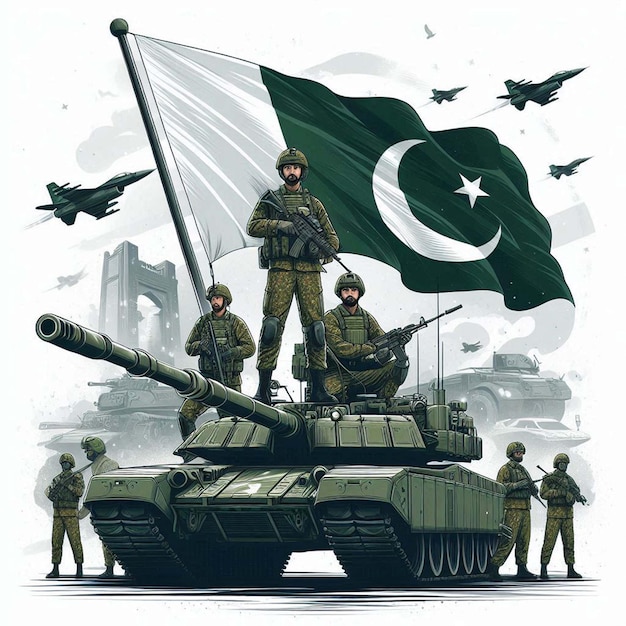 Photo september defence day template