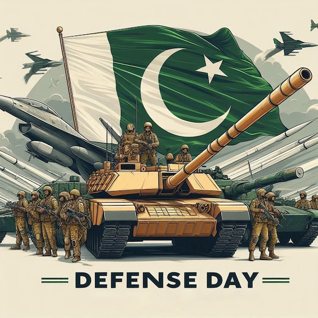 Photo september defence day template