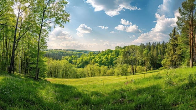 Serene Forest Landscape