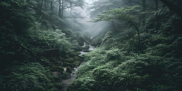 Serene Forest Stream