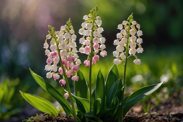 Serene Garden Blooms