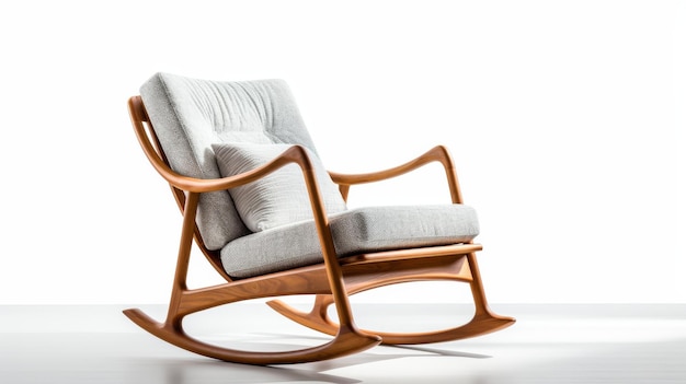 Serene Seating A Wooden Rocking Chair