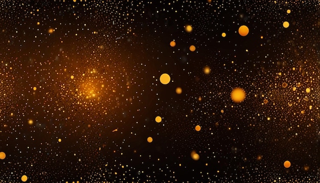 a series of images of stars with a gold background