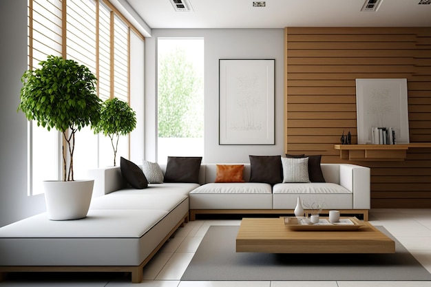 Series on interior design contemporary living room