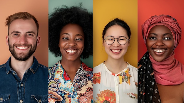 a series of photos showing women wearing glasses one has a smile that says quot natural quot