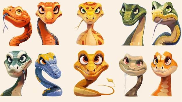 a series of pictures of different dinosaurs including one of the characters