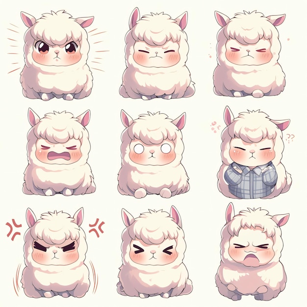 a series of pictures of a fat fat fat monster with a funny face