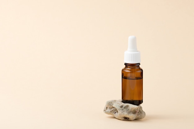 Serum or oil dropper. Natural cosmetics.