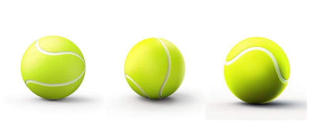 Serve tennis ball ai generated