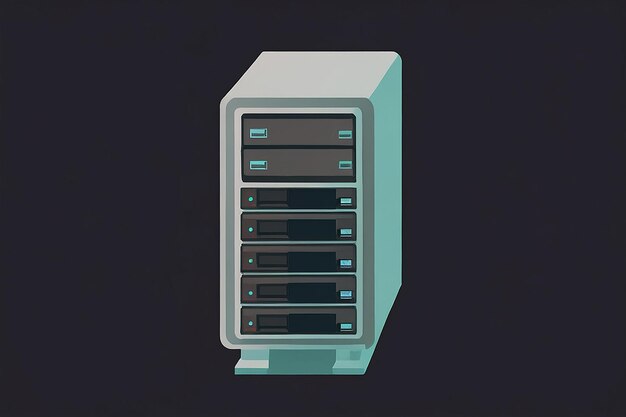 Server Vector Icon Computer and Hardware Iconset