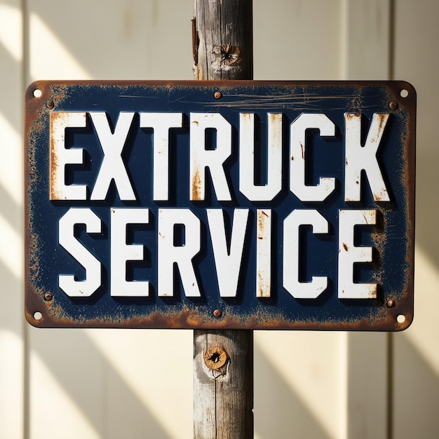 Photo service motivational phrase sign on old wood with blurred background