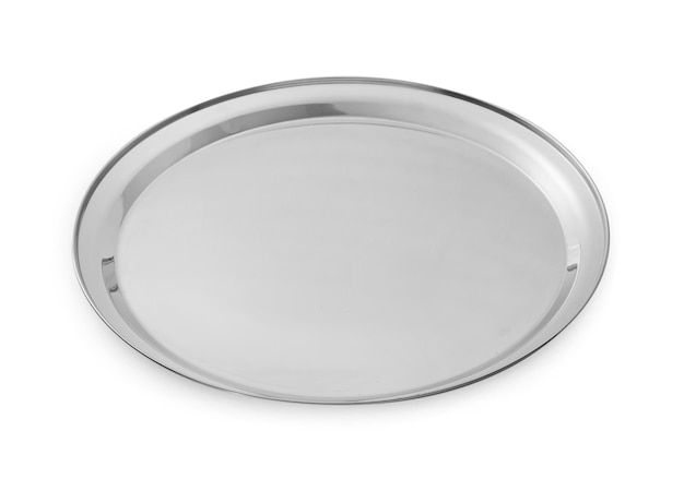 Serving tray on white background