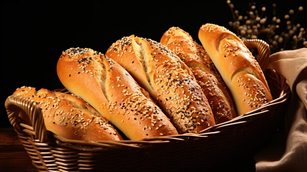 Sesame French bread