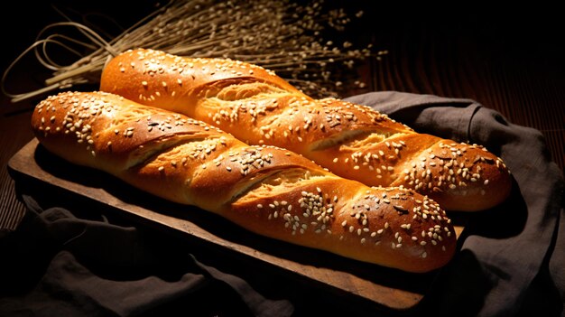 Sesame French bread