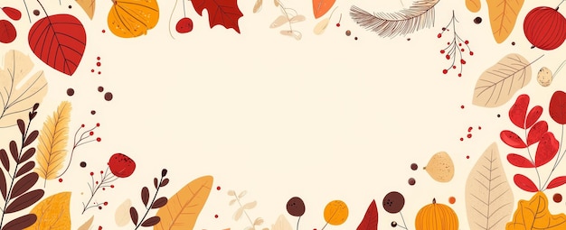 Photo a set of autumn vertical backgrounds landing page sending a message loading authorization and search pages concept for website or mobile app editable modern illustration