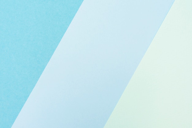 Set of blue pastel paper sheets